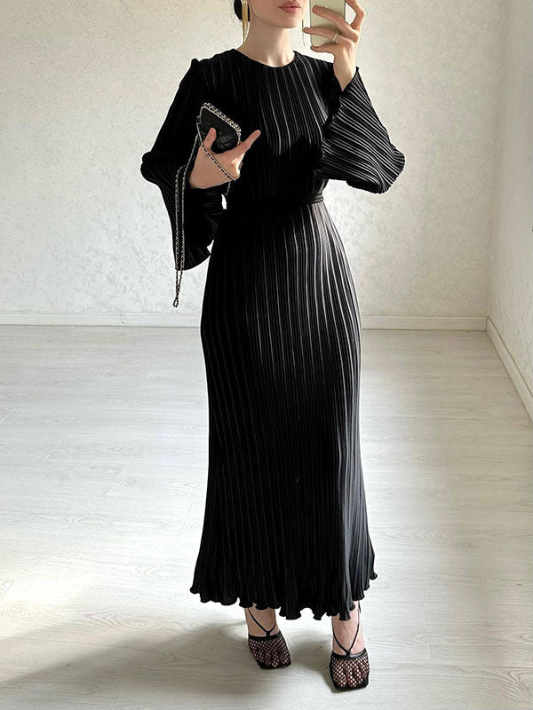 Éléney | Robe en tricot pour invités de mariage pour femmes | Maxi