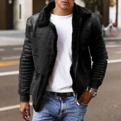 Jared | Veste bombardier vintage pour hommes | Chaleur