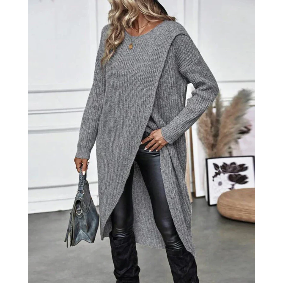 Arléth | Robe décontractée tricotée pour femmes | Midi