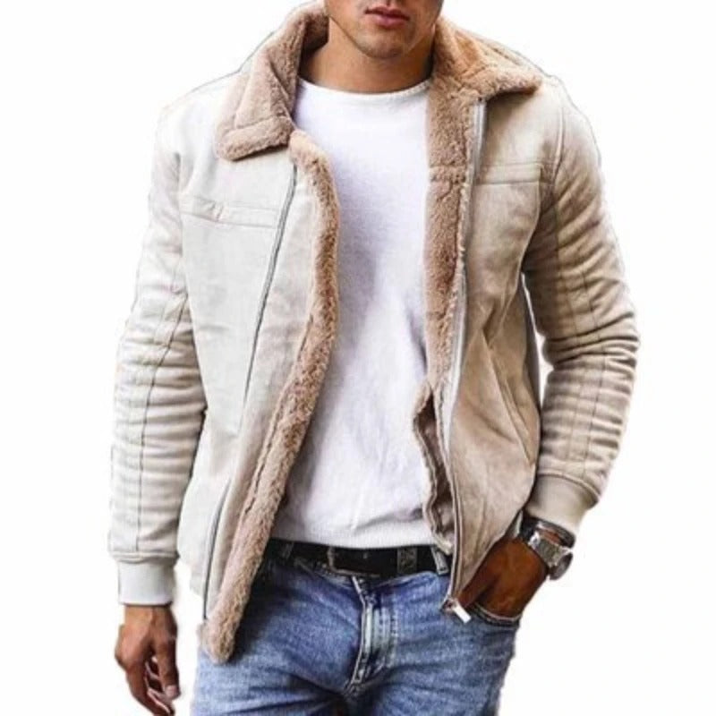 Jared | Veste bombardier vintage pour hommes | Chaleur